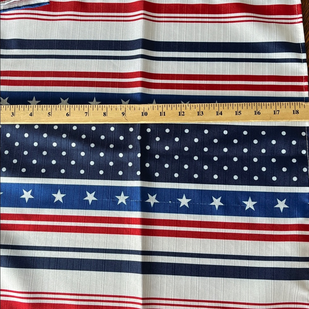 Kohl's Patriotic Fabric Tablecloth and Napkin set - Picture 7 of 9